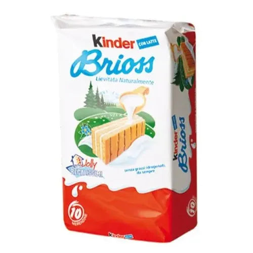 Kinder Brioss Con Latte x 10pc (270g)