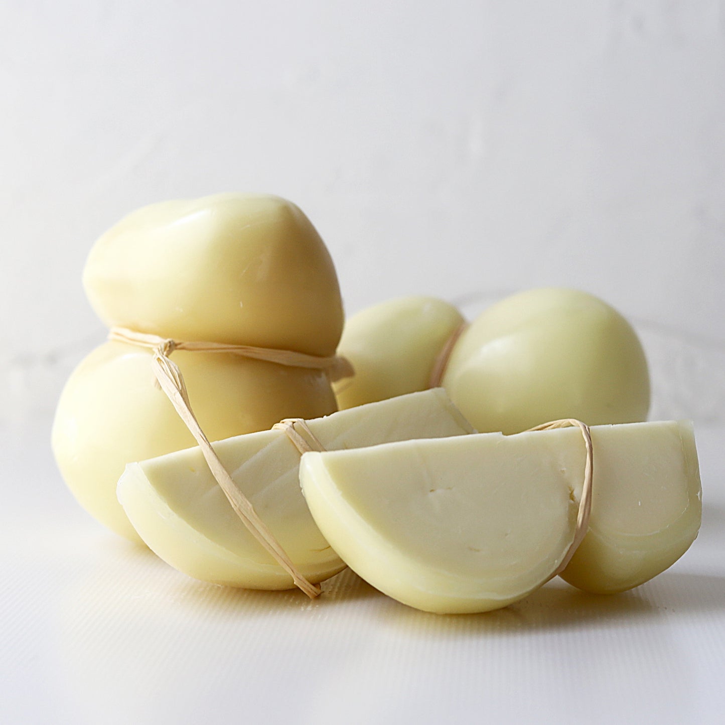 Naturally Smoked Scamorza Cheese - 1lb