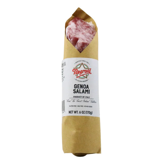 Genoa Salami Chub Negroni Brand 6oz