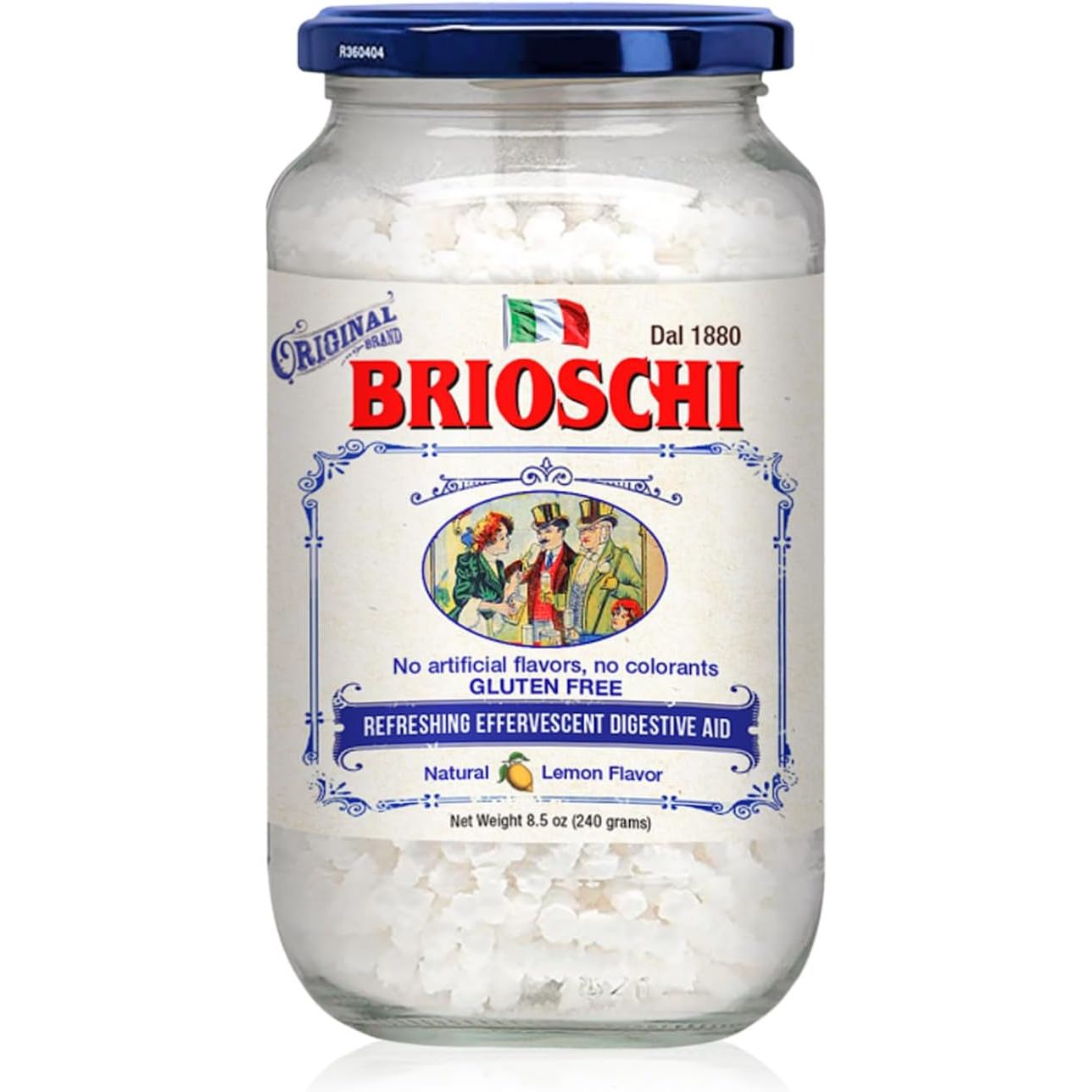 Brioschi Italian Lemon Flavored Refreshing Effervescent