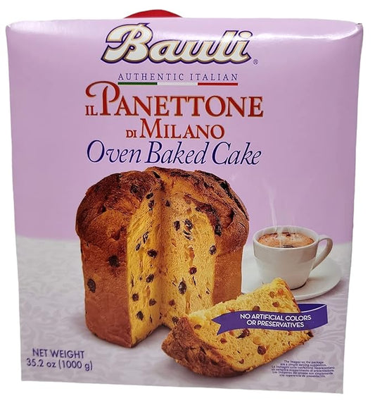 Bauli Cake Panettone - il Panettone Di Milano Oven Baked Cake (32.5oz)