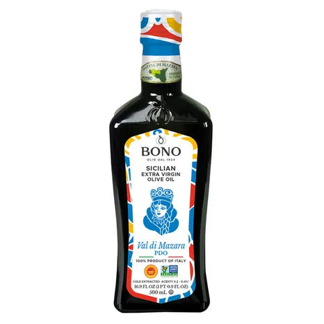 Bono Sicilian PDO Val Di Mazara Extra Virgin Olive Oil 16.9 FL