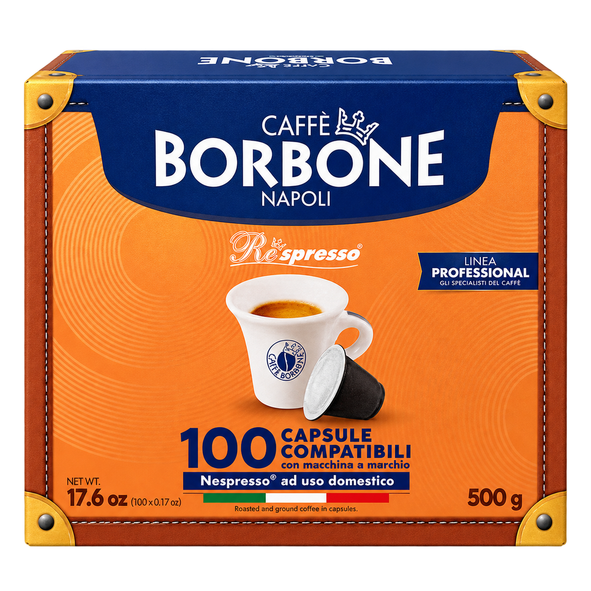 Caffè Borbone Re Espresso Capsules – 100 Count