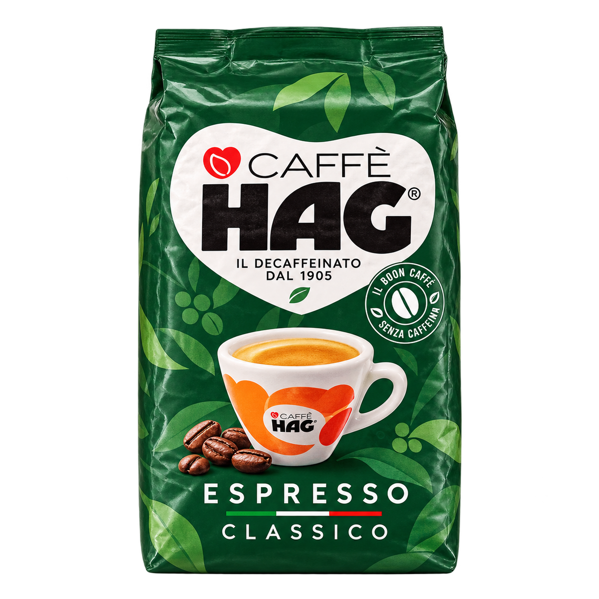 Caffè HAG Espresso Classico Decaffeinated Coffee 250g