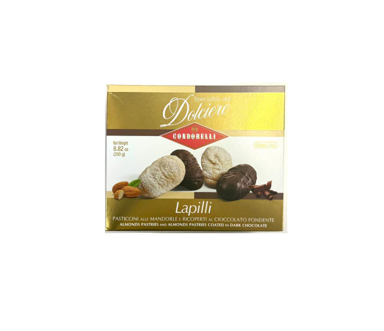 Condorelli Lapilli Pasticcini Almond Pastries Gift Box 250g
