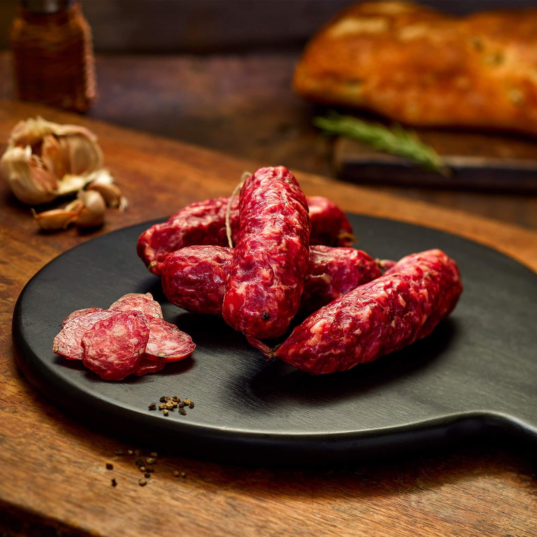 ALPS PROVISIONS CACCIATORI SWEET DRY SAUSAGE - 0.60lb (2 Pack)