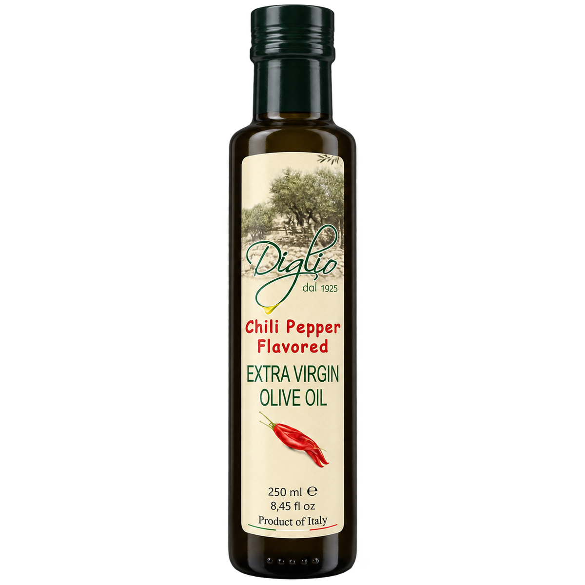 Diglio Chili Pepper Flavored Extra Virgin Olive Oil – 250 ml