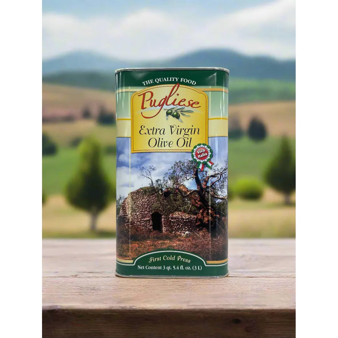 Pugliese Extra Virgin Olive Oil 3L – Sapori Del Vallo Fresh Pasta USA