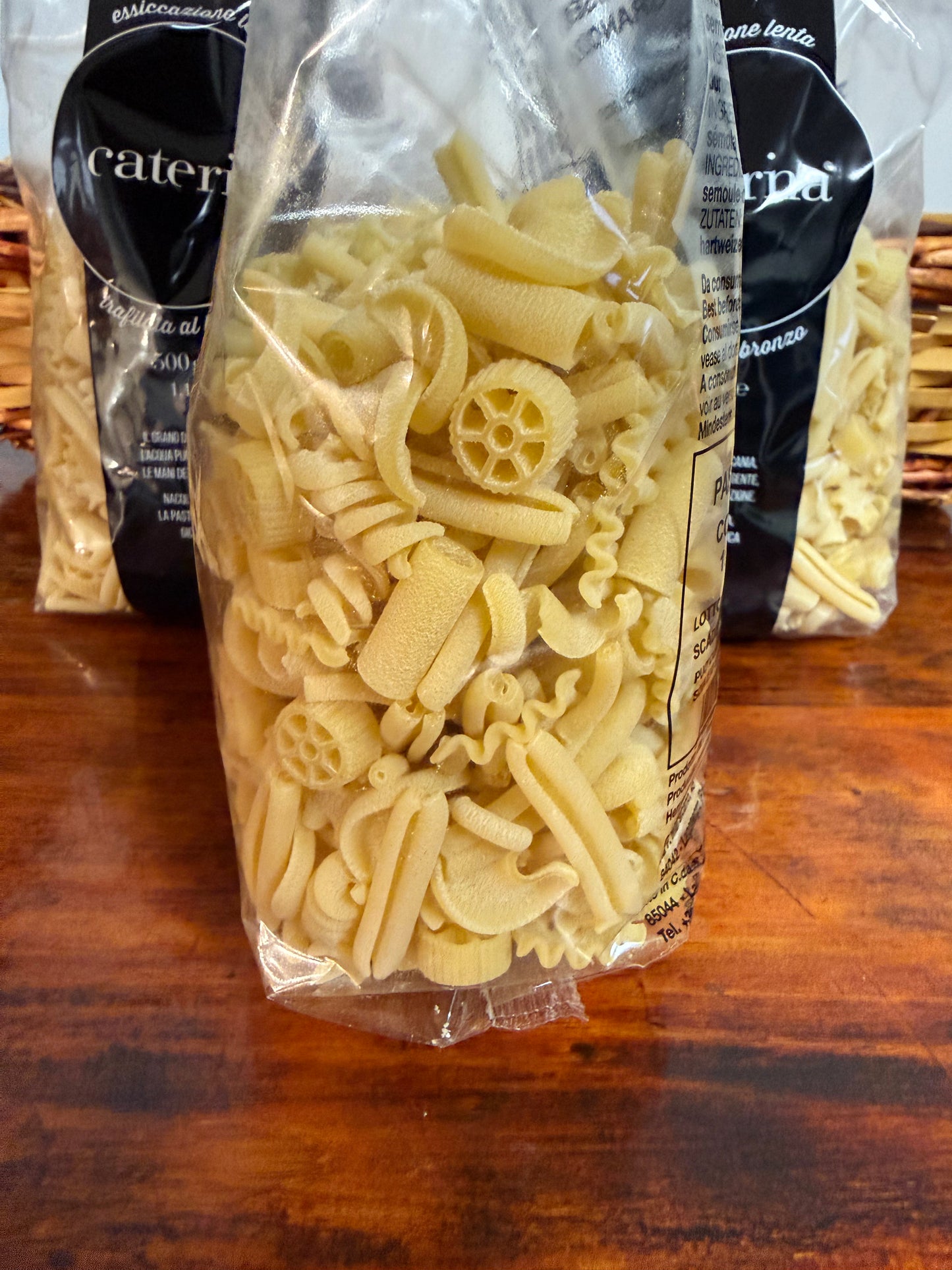 Handmade Artisan Italian La Caterina Dry Pasta - Pasta Mista(Mixed Shapes) from Basilicata - 500g(1.1lb)