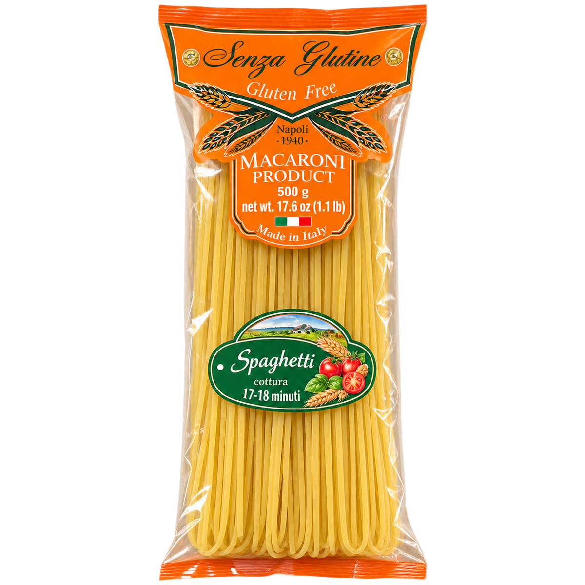 Italian Gluten-Free Spaghetti – 500 g