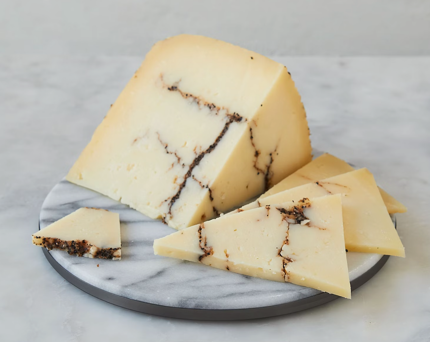 Moliterno Al Tartufo - Italian Truffle Cheese, Top Quality Imported - Select Quantity