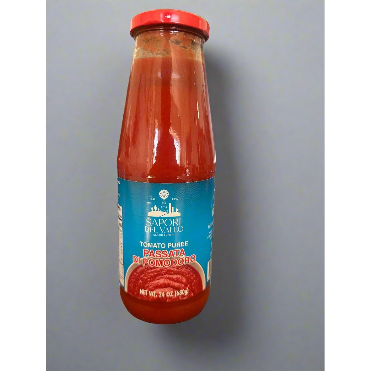 Sapori Del Vallo Brand Passata Di Pomodoro 24oz (680g)