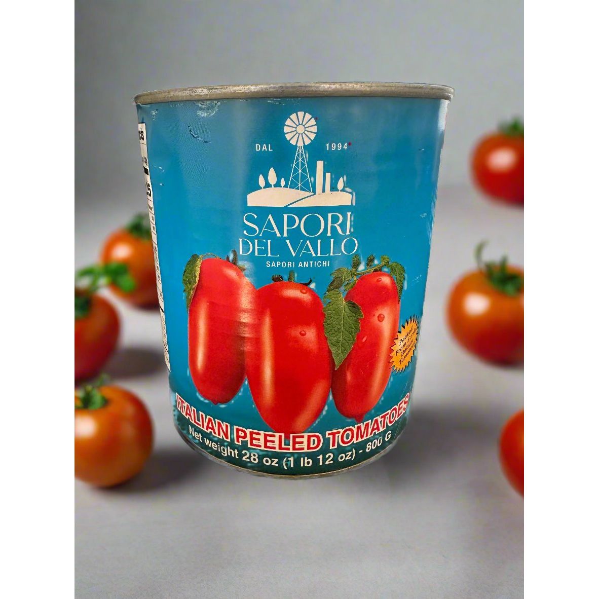Sapori del Vallo Brand Peeled Tomatoes 28oz(800g)