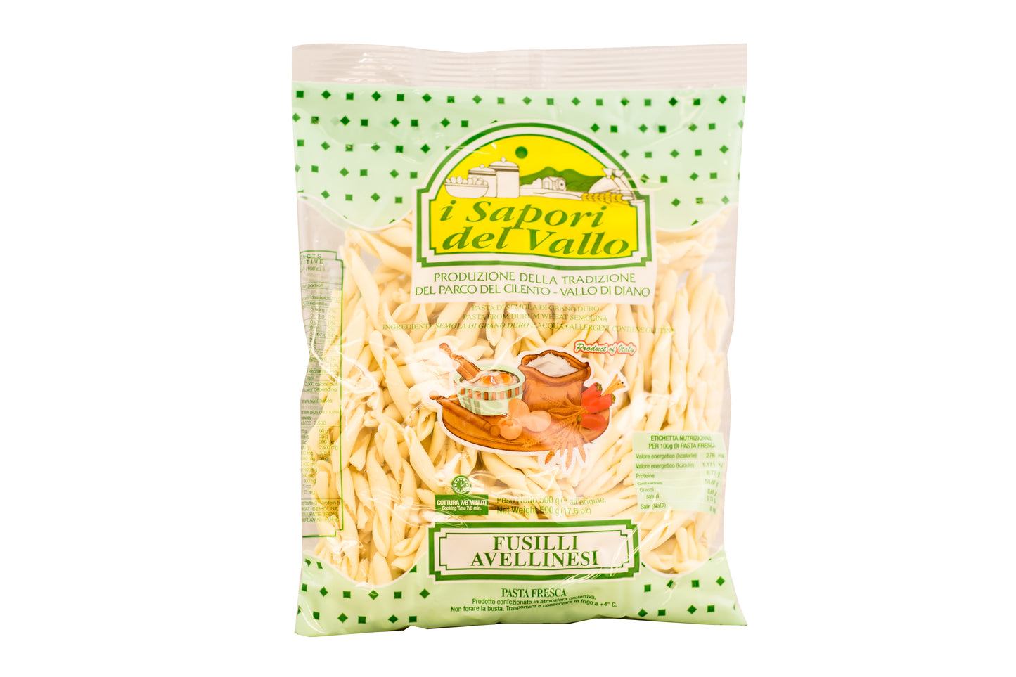 FUSILLI AVELLINESI - SAPORI DEL VALLO FRESH PASTA