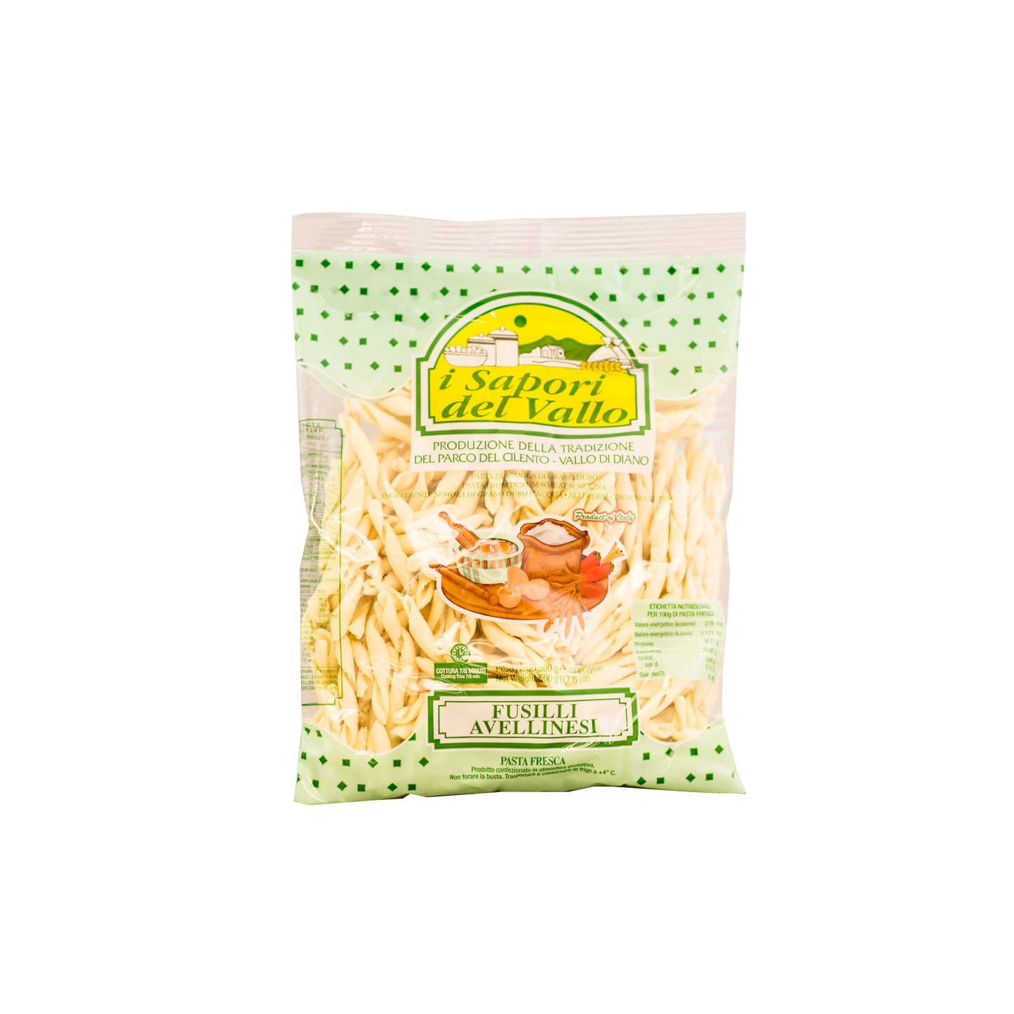 FUSILLI AVELLINESI - SAPORI DEL VALLO FRESH PASTA