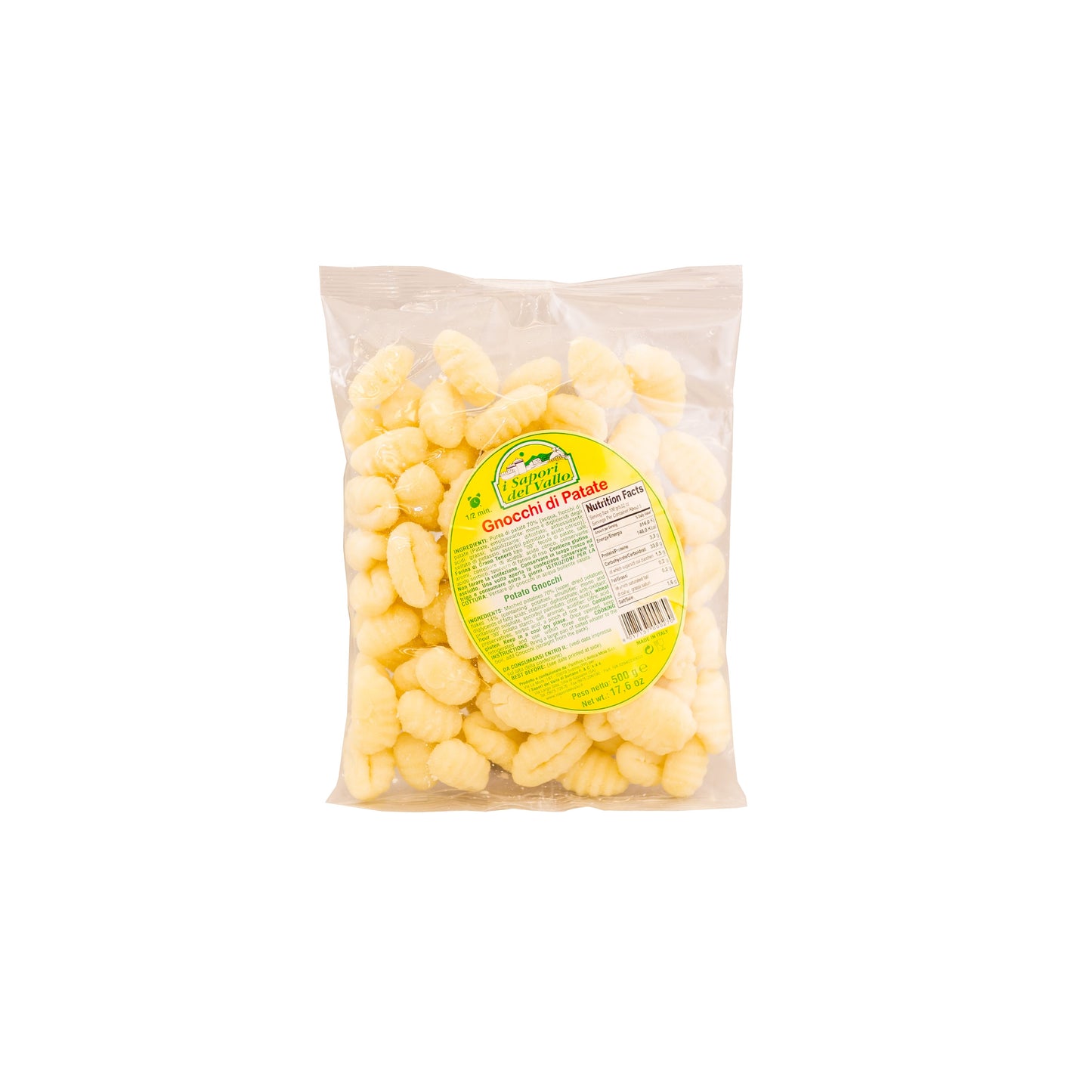 GNOCCHI DI PATATE - SAPORI DEL VALLO FRESH PASTA