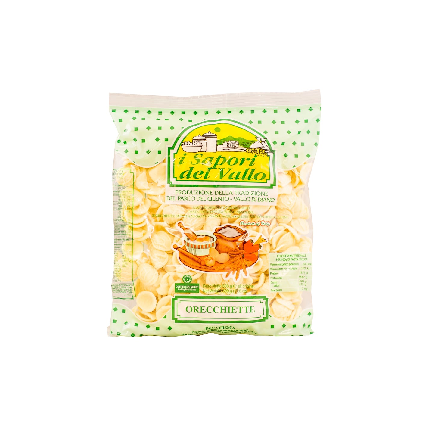 ORECCHIETTE - SAPORI DEL VALLO FRESH PASTA