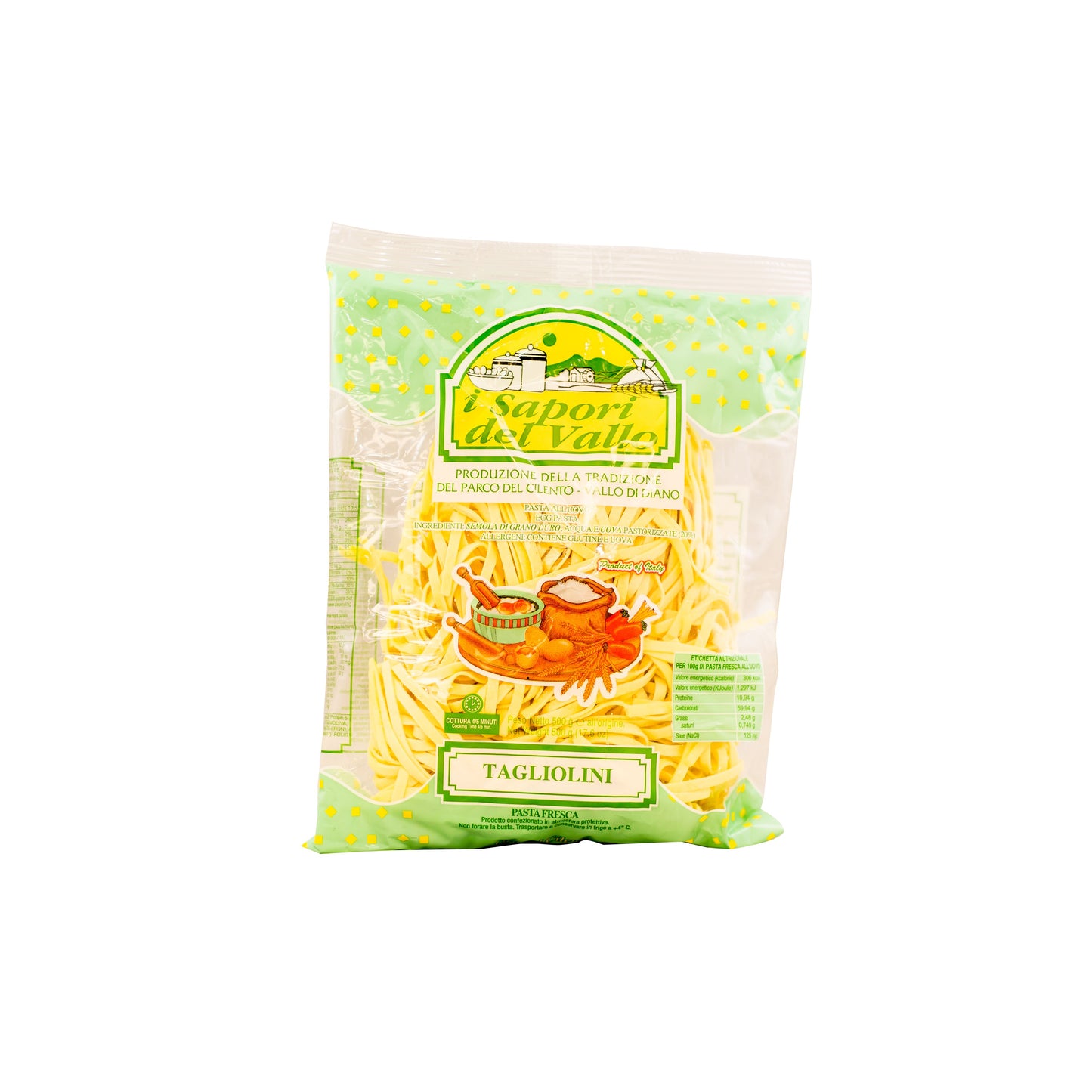 TAGLIOLINI - SAPORI DEL VALLO FRESH PASTA