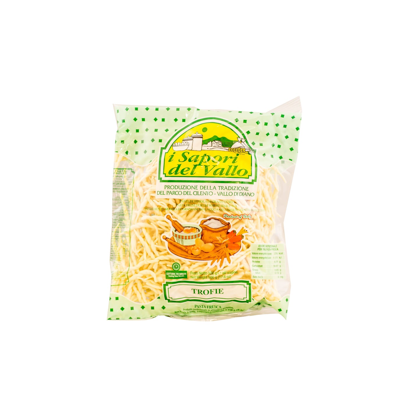 TROFIE - SAPORI DEL VALLO FRESH PASTA
