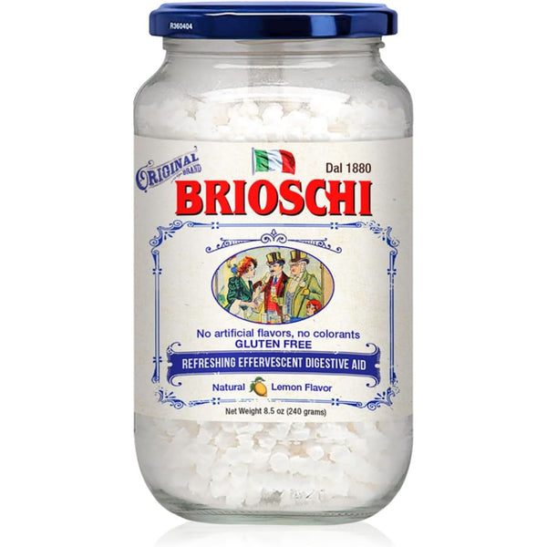 Brioschi Italian Lemon Flavored Refreshing Effervescent