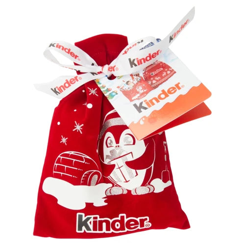 Kinder Christmas Stocking Sack - Chocolate, 10 pc, 290g