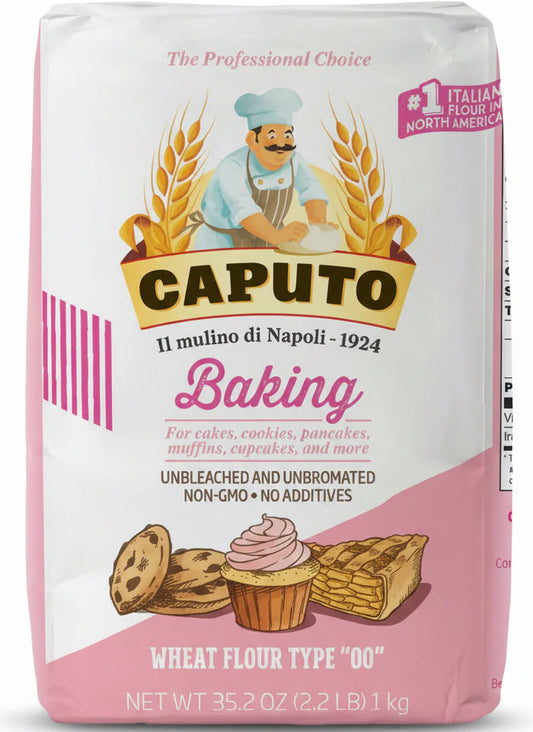 Caputo "00" Baking Flour - Unbleached, Unbromated, NON GMO