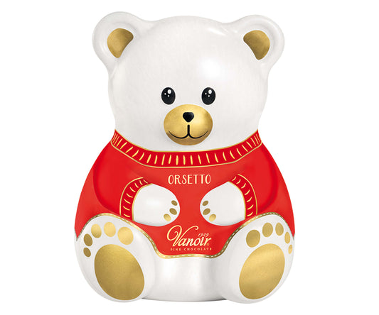 Chocolate filled Vanoir Bear shaped Tin - 160g