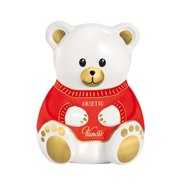 Chocolate filled Vanoir Bear shaped Tin - 160g