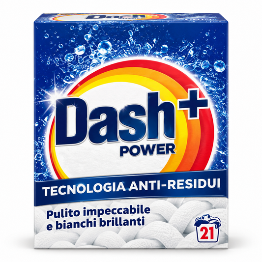 Dash Power Powder Laundry Detergent – 1.05 kg (1050 g)