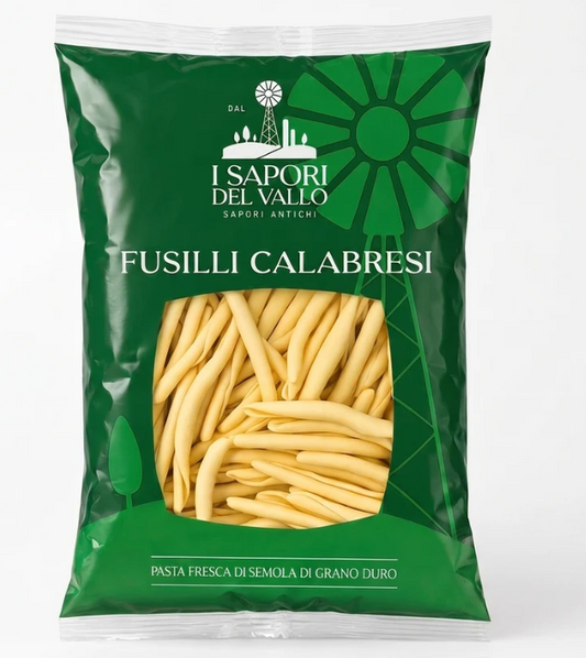 FUSILLI CALABRESI - SAPORI DEL VALLO FRESH PASTA