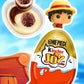 Kinder Joy One Piece Limited Edition Chocolate Eggs Funko Pop - 3pc Mini Eggs