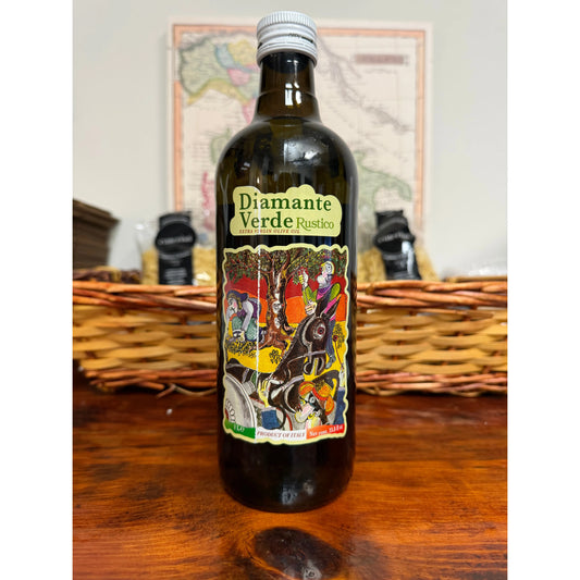 Diamante Verde Rustico Extra Virgin Olive Oil 1L 33.8 fl oz