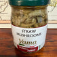 Straw Mushrooms in Sunflower Oil Small Glass Jar - 510g - Vama Brand Made in Italy