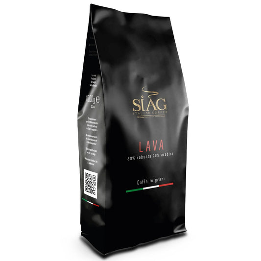 Siga Lava Deca - Decaf Whole Bean Coffee 2.2lb(1kg)