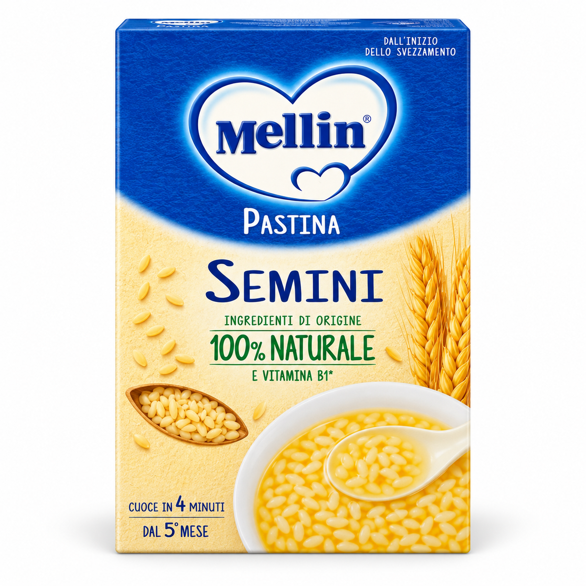 Mellin Pastina Semini – Italian Baby Pasta