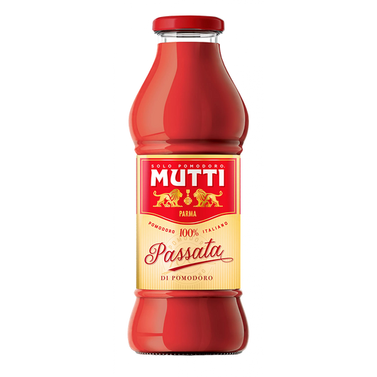 Mutti Puree (Passata) 700g - 24.5oz Glass Jar