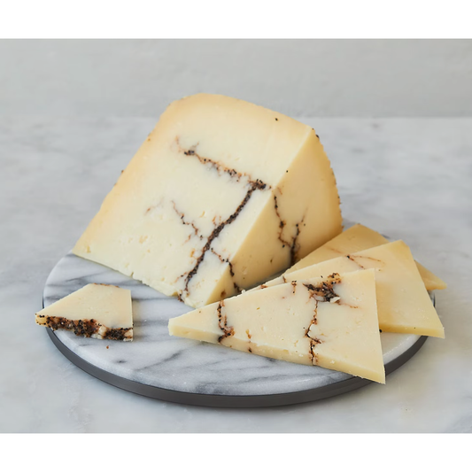 Moliterno Al Tartufo - Italian Truffle Cheese, Top Quality Imported - Select Quantity