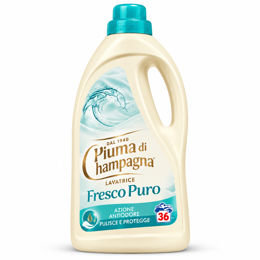 Spuma di Sciampagna Fresco Puro Liquid Laundry Detergent – 1.62 L (1620 ml)