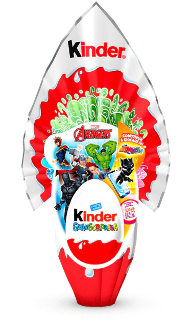 Kinder Gran Sorpresa Chocolate Easter Egg, 5.29 oz  150g| BOY